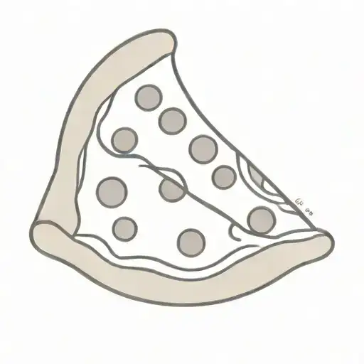 cheesy pizza slice smiley faces pepperoni pizza tattoo design idea