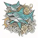 San Jose Sharks  tattoo design idea