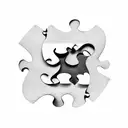 puzzle piece tattoo design idea