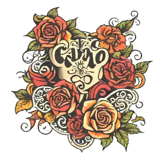 Phrase by dellafuente that represents cousins ​​who love each other very much and are like Germano tattoo design idea