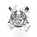 pokemon pikachu tattoo design idea