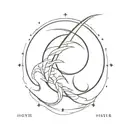 hustle tattoo design idea