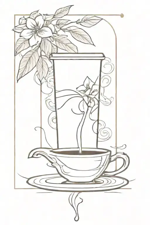 vietnamese coffee phin tattoo design idea