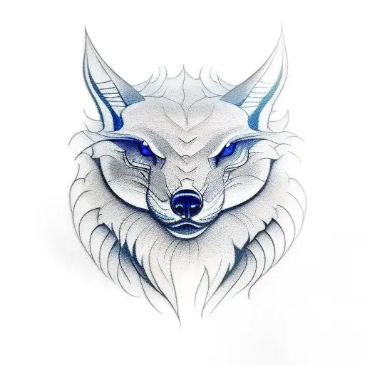 skoll y hati tattoo design idea