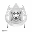 Khmer warrior tattoo tattoo design idea