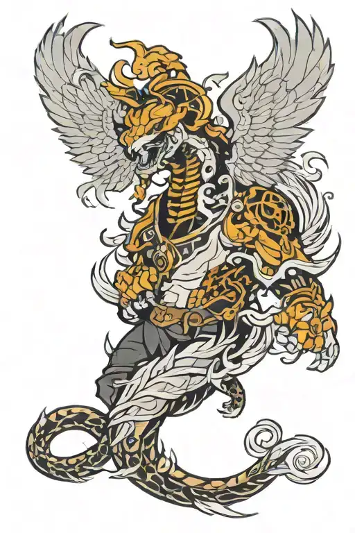 solo leveling igris tattoo design idea