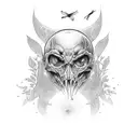 dawn patrol tattoo design idea