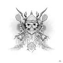 dawn patrol tattoo design idea