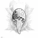 dawn patrol tattoo design idea