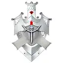 medieval knights sword tattoo design idea