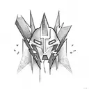 Lightning Bolt tattoo design idea