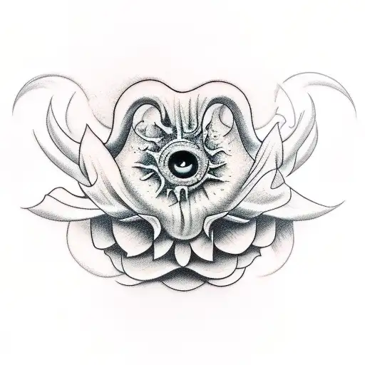 alas de demonio tattoo design idea