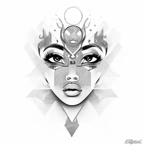 aaliyah name  tattoo design idea