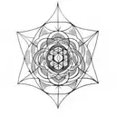 sacred geometry  tattoo design idea