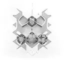 honeycomb arm sleeve tattoo design idea