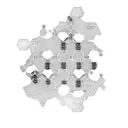 honeycomb arm sleeve tattoo design idea