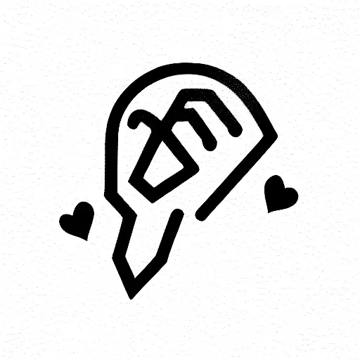 Emoji check the pulse tattoo design idea
