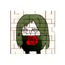 Tatuaje de attack on titan minimalista, murallas rose maria  tattoo design idea