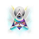 illuminati tattoo design idea