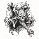 risk taker tattoo design idea