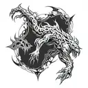 risk taker tattoo design idea