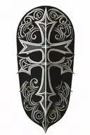 German iron cross  tattoo design idea