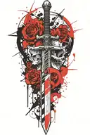 sword tattoo design idea