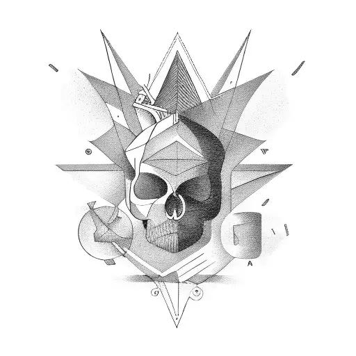navigation and the power of the mind tattoo design idea