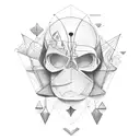 navigation and the power of the mind tattoo design idea