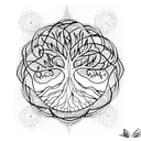 Tree of Life tattoo design idea