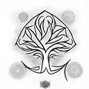 Tree of Life tattoo design idea