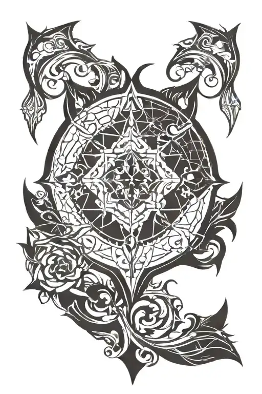 vampire diaries tattoo design idea