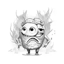 boo monster inc tattoo design idea