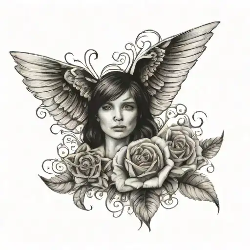 lost mom tattoo design simple tattoo design idea