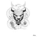 pantera tattoo design idea