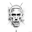 Eminem tattoo design idea