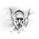 Eminem tattoo design idea