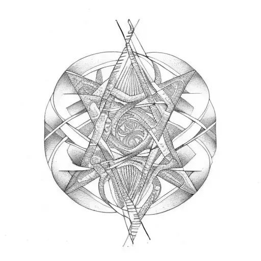 Ayahuasca vine, dna helix tattoo design idea