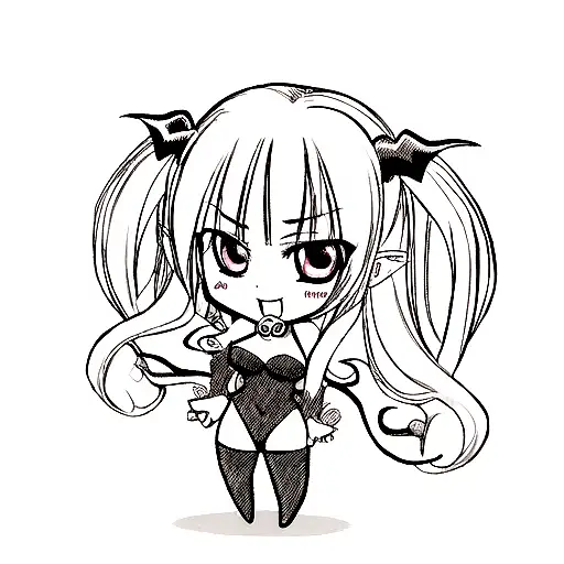 succubus mark tattoo design idea