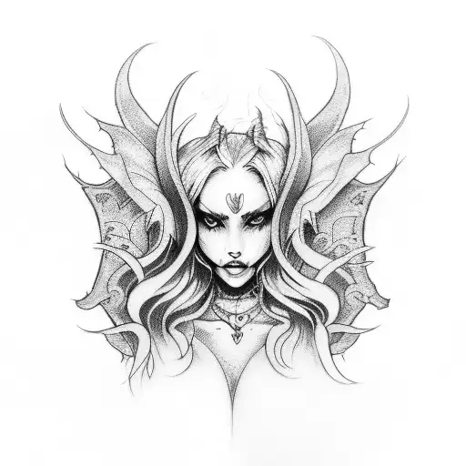 succubus mark womb tattoo tattoo design idea