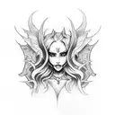 succubus mark womb tattoo tattoo design idea