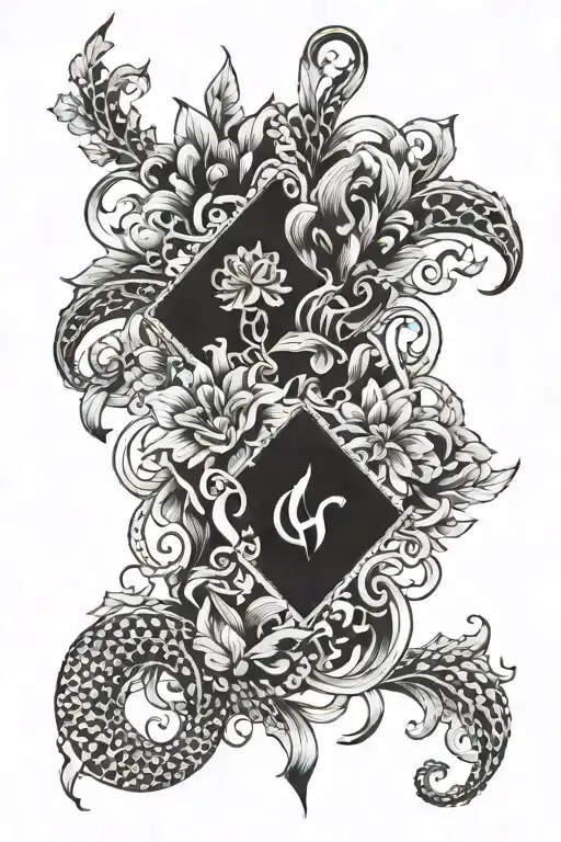 1976 tattoo design idea