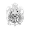 grandparents tattoo design idea