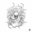 grandparents tattoo design idea