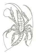crawfish tattoo design idea