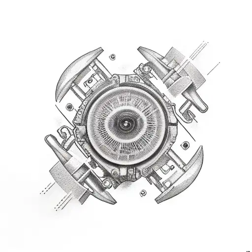 bomb tattoo design idea