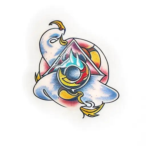 Four Elements tattoo design idea