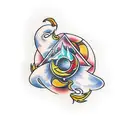 Four Elements tattoo design idea