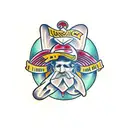 I'm only human tattoo design idea