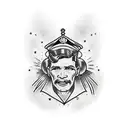 I'm only human tattoo design idea